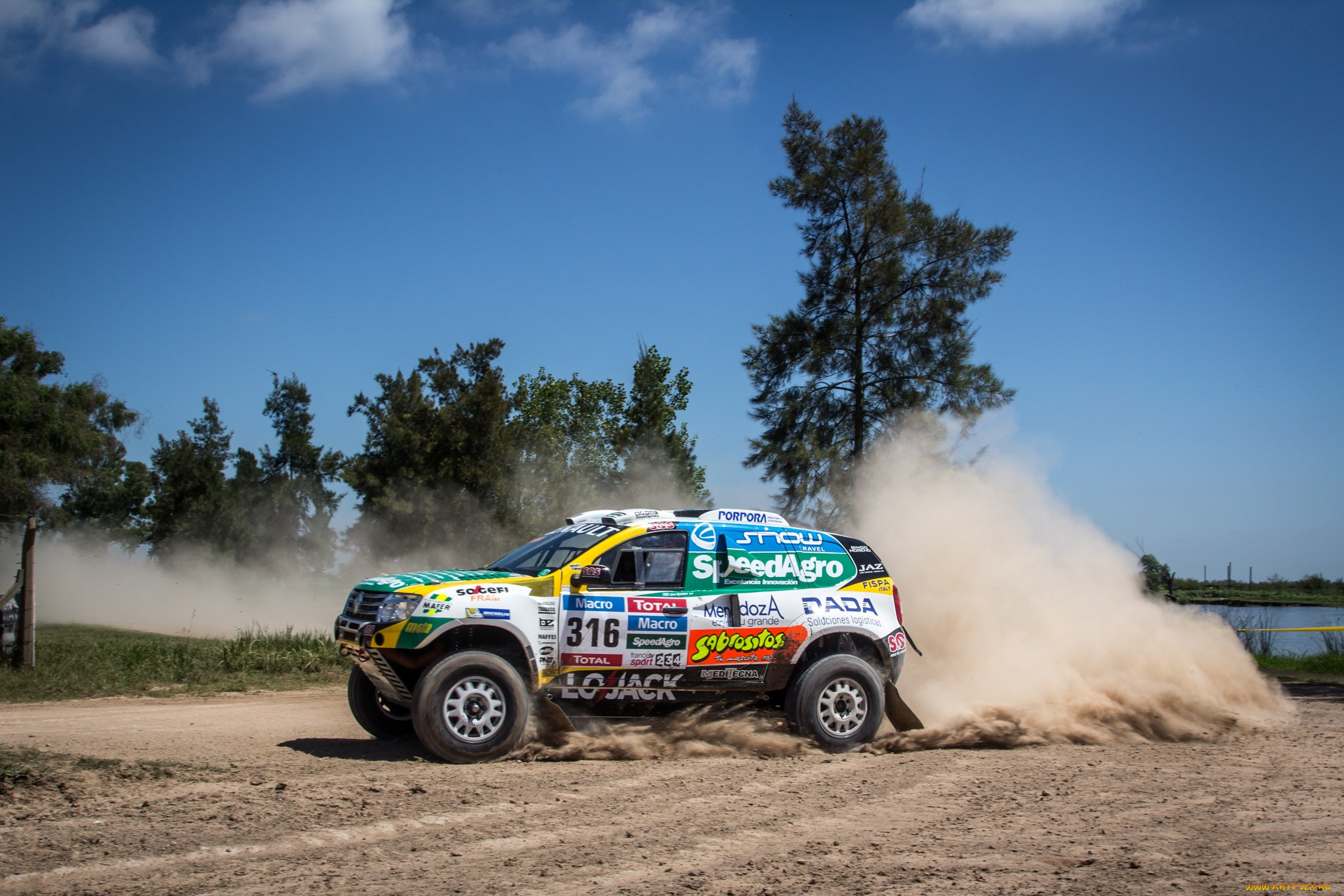 , , 2015, dakar, rally, duster, renault